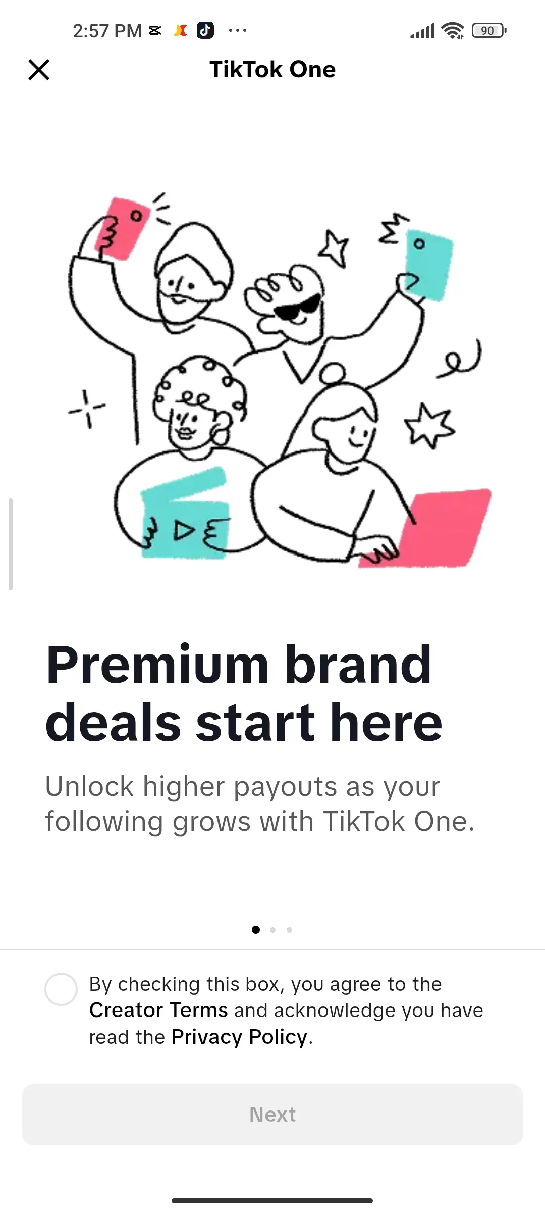 TikTok entertainment account proof screenshot @animalfacts403